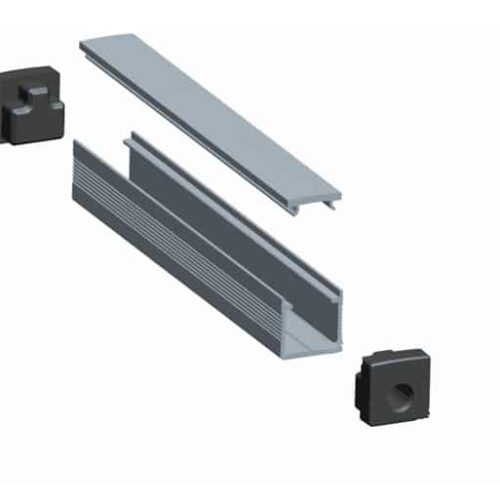 LED Profile 14x14mm (Handrail insert)