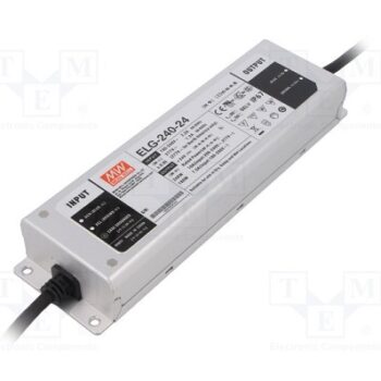 Lightrail LED Driver Constant Voltage 24v 240w IP67 3 in 1 Dimming | D24-E240-D