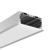 LED Profile Recessed 75x35x 2500mm Anodised Aluminium