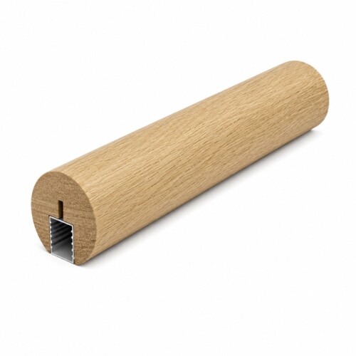 Timber LED Handrail Blackbutt-Round 40/43/50/60mm | Lightrail THBB