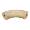 90 Degree Bend 43mm Blackbutt Timber Handrail THBB43E90 2