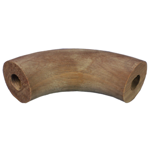 90 Degree Bend 43mm Spotted Gum Timber Handrail THSG43E90 2