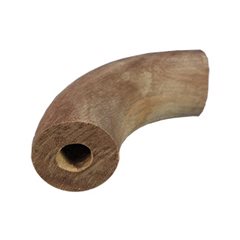 90 Degree Bend 43mm Spotted Gum Timber Handrail THSG43E90