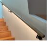 lightrail_blackbutt_led_handrail_THBB43_matt_black_albion_bracket_DKB120_3K