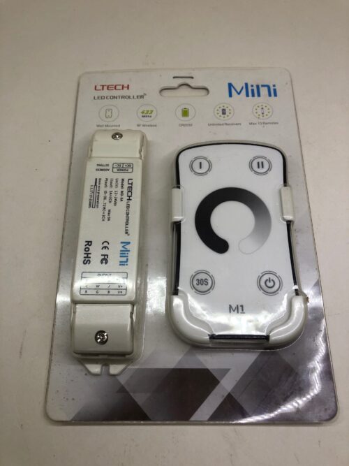 Lightrail LED Controller M1 Remote With Receiving controller M Series