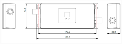 RGBW DALI Dimmer Waterproof Controller IP67 | LED Lighting | Lightrail LED Controllers