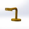 Lightrail_Albion_led_handrail_bracket_satin_brass_SSABH