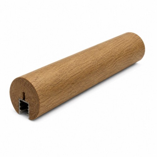 LED Timber Stair Handrail Lighting 43mm Victorian Ash THVA43
