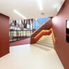 Lightrail_American_Oak_LED_handrail_15w_Blackline_series_Emannuel_college_ (1)