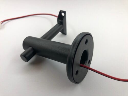 Lightrail_Chifley_led_handrail_bracket_hollow_for_power_entry_matt_black