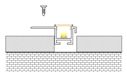 Lightrail_dry_wall_trimless_LED_profile_XD1514TR_15x14mm_installation_wallwash