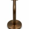 Lightrail Albion 316 stainless steel solid LED handrail bracket in satin bronze finish, designed for continuous uninterrupted LED strip pass-through