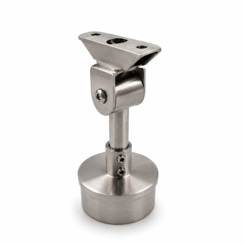 Adjustable LED Post Top Stem 316 Stainless Steel Handrail Mount | 1414