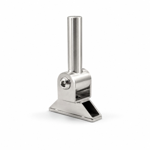 Adjustable LED Post Top Stem 316 Stainless Steel Handrail Mount | 1414
