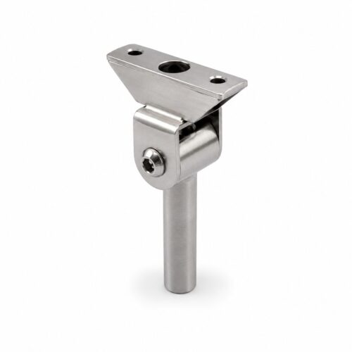 Adjustable LED Post Top Stem 316 Stainless Steel Handrail Mount | 1414