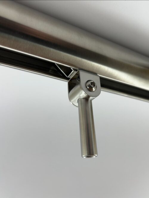Lightrail_1414PTSA_post_top_stem_adjustable_hollow_for_led_handrail_systems_on_SS50_top_rail