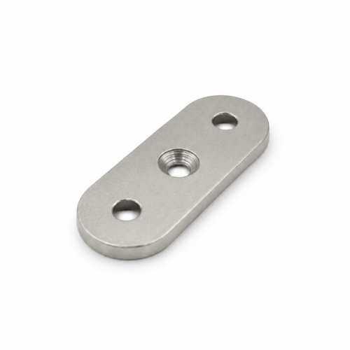 LED Handrail Bracket – Flat Saddle, Stainless Steel | SDL3850