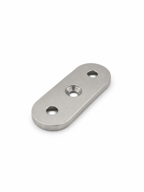 LED Handrail Bracket – Flat Saddle, Stainless Steel | SDL3850