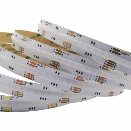 Lightrail COB896.20.RGBW RGBW dot-free COB LED strip unlit on reel, 896LED/m design.
