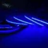 Lightrail COB896.20.RGBW RGBW LED strip illuminated in blue.