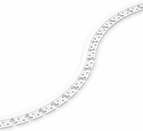 Trimless Flexible LED Profile 35×13mm Anodised Aluminium | XD1213FTR
