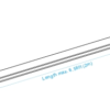 Trimless Flexible LED Profile 35×13mm Anodised Aluminium | XD1213FTR