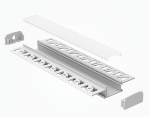 Trimless LED Profile 68x14mm Aluminium | XD2114TR