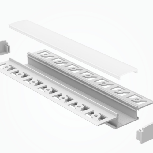 Trimless LED Profile 68x14mm Aluminium | XD2114TR