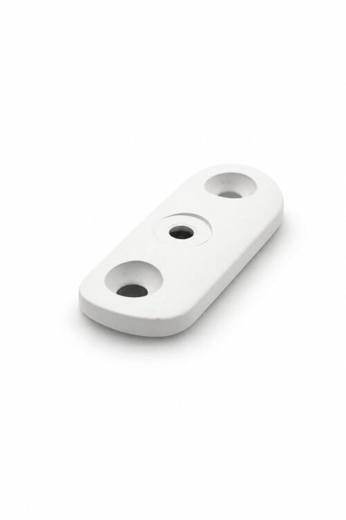 Lightrail SDL3850-MW Curved Saddle Handrail Brackets